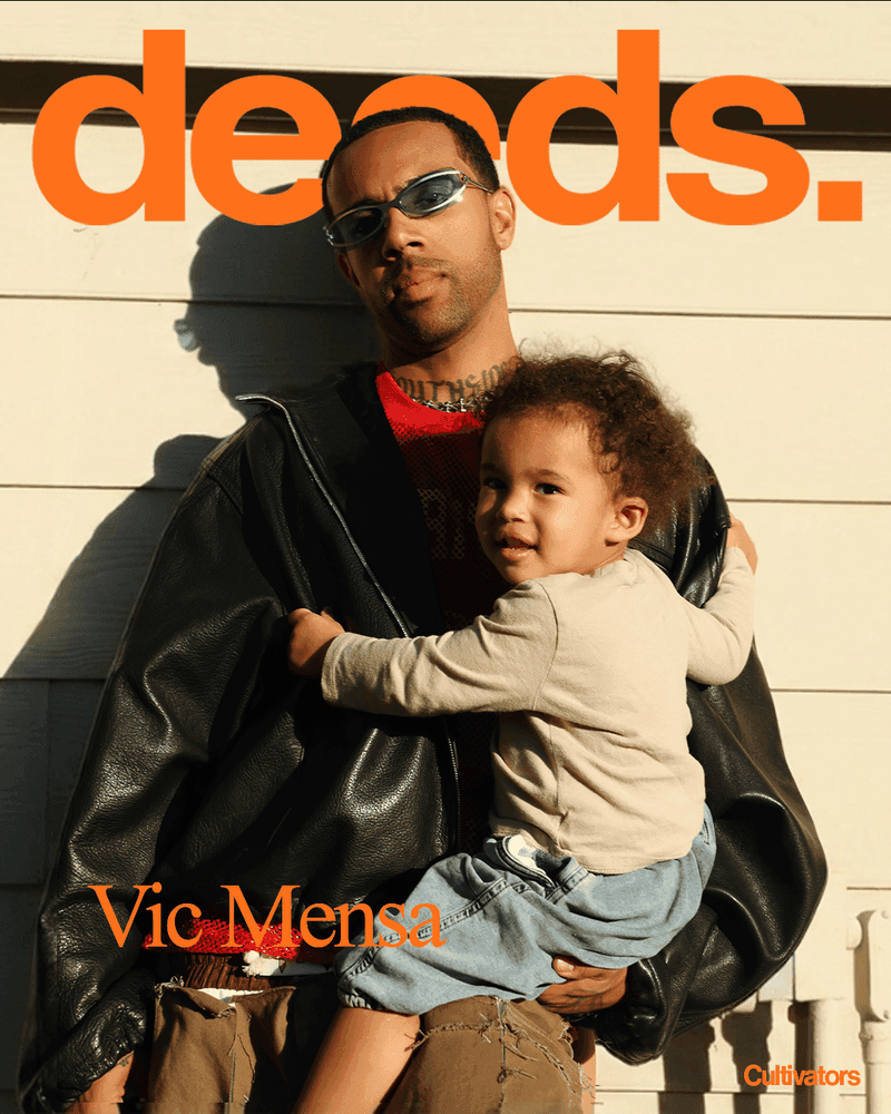 Deeds Magazine Issue 04 Cover featuring Vic Mensa